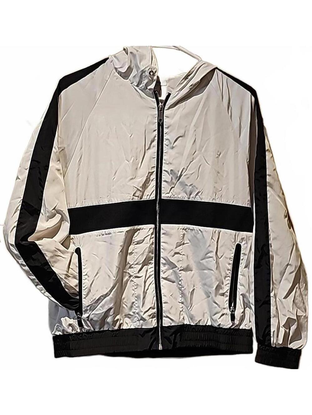 Forever 21 hooded wind breaker jacket size S